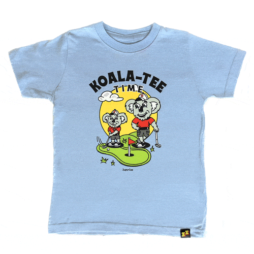 "Koala-Tee Time" | Kids' Graphic Tee | Sizes 2T-YXL