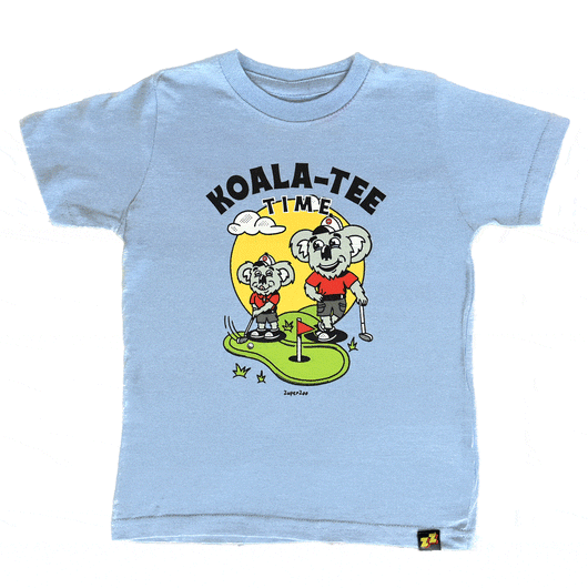 "Koala-Tee Time" | Kids' Graphic Tee | Sizes 2T-YXL