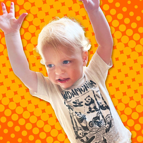 PANDAMONIUM | Kids' Graphic Tee | Sizes 2T-YXL