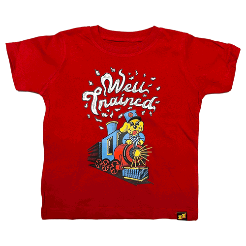 Well Trained | Kids Graphic' Tee | Sizes 2T-YXL