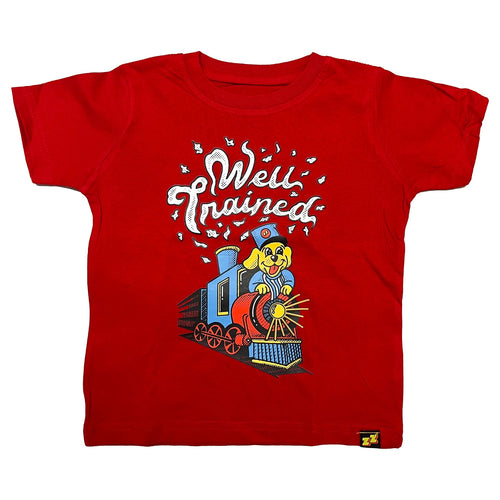 Well Trained | Kids Graphic' Tee | Sizes 2T-YXL